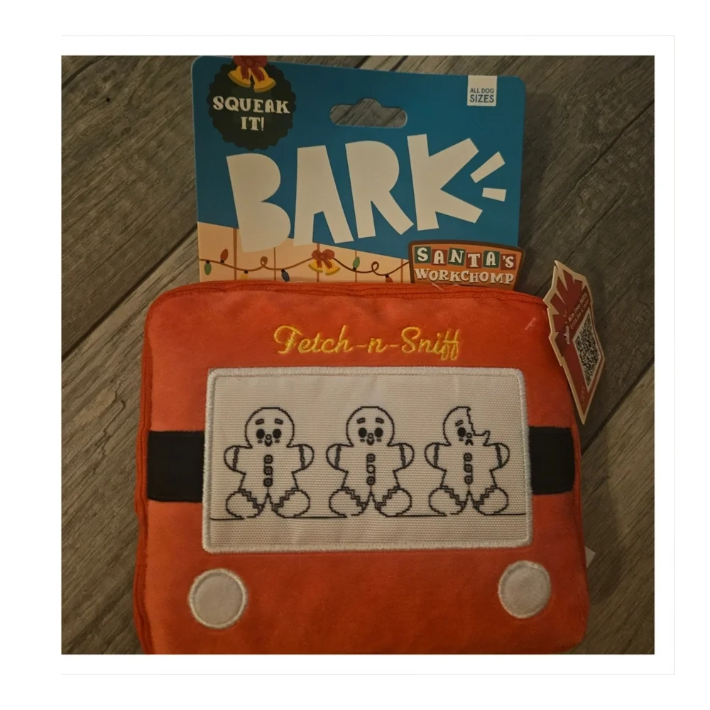 Bark Santa's Workshop Fetch-n-Sniff Etch A Sketch Dog Puppy Toy - Picture 2 of 3